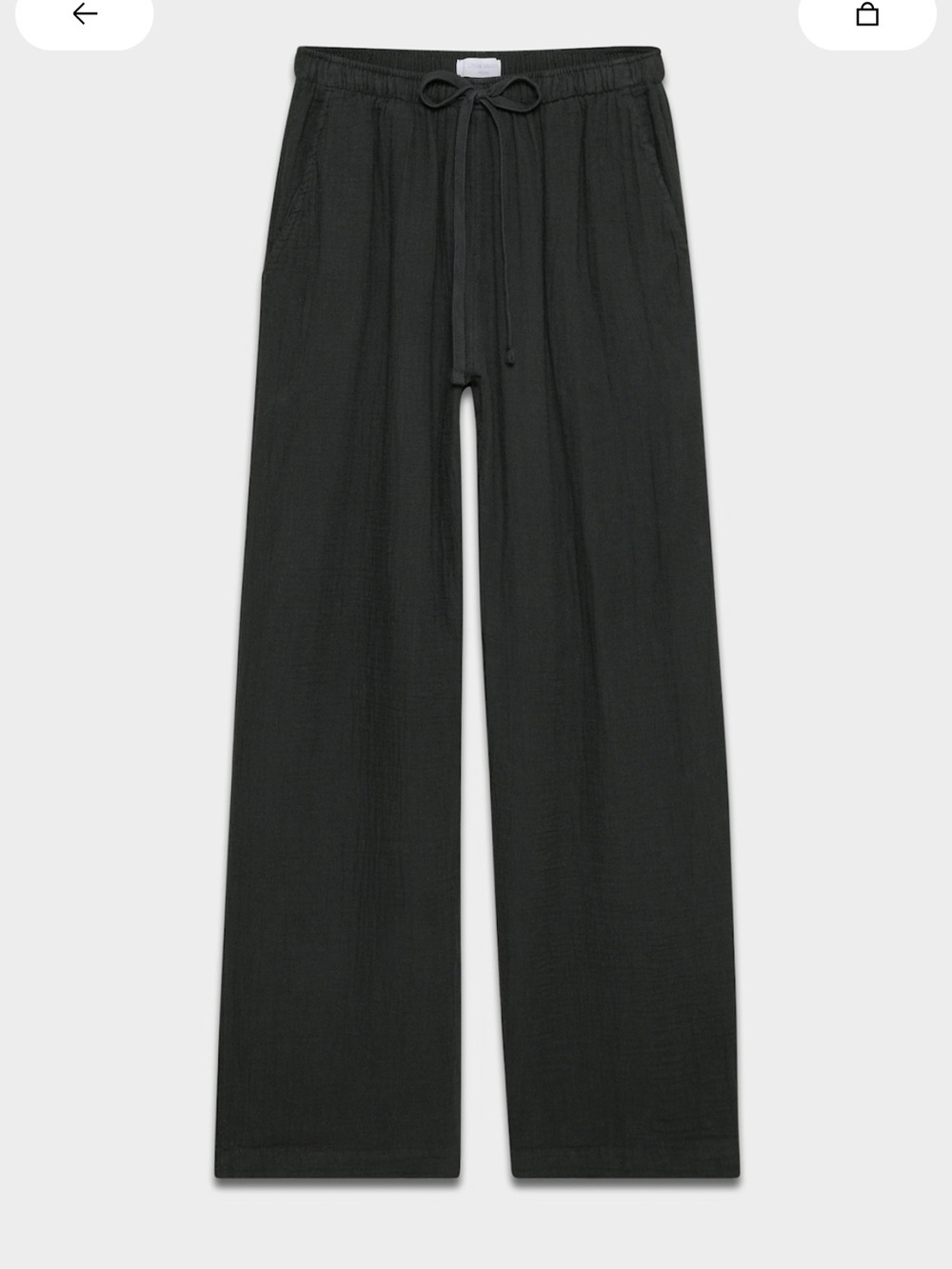Aritzia Airplush cotton sail pants